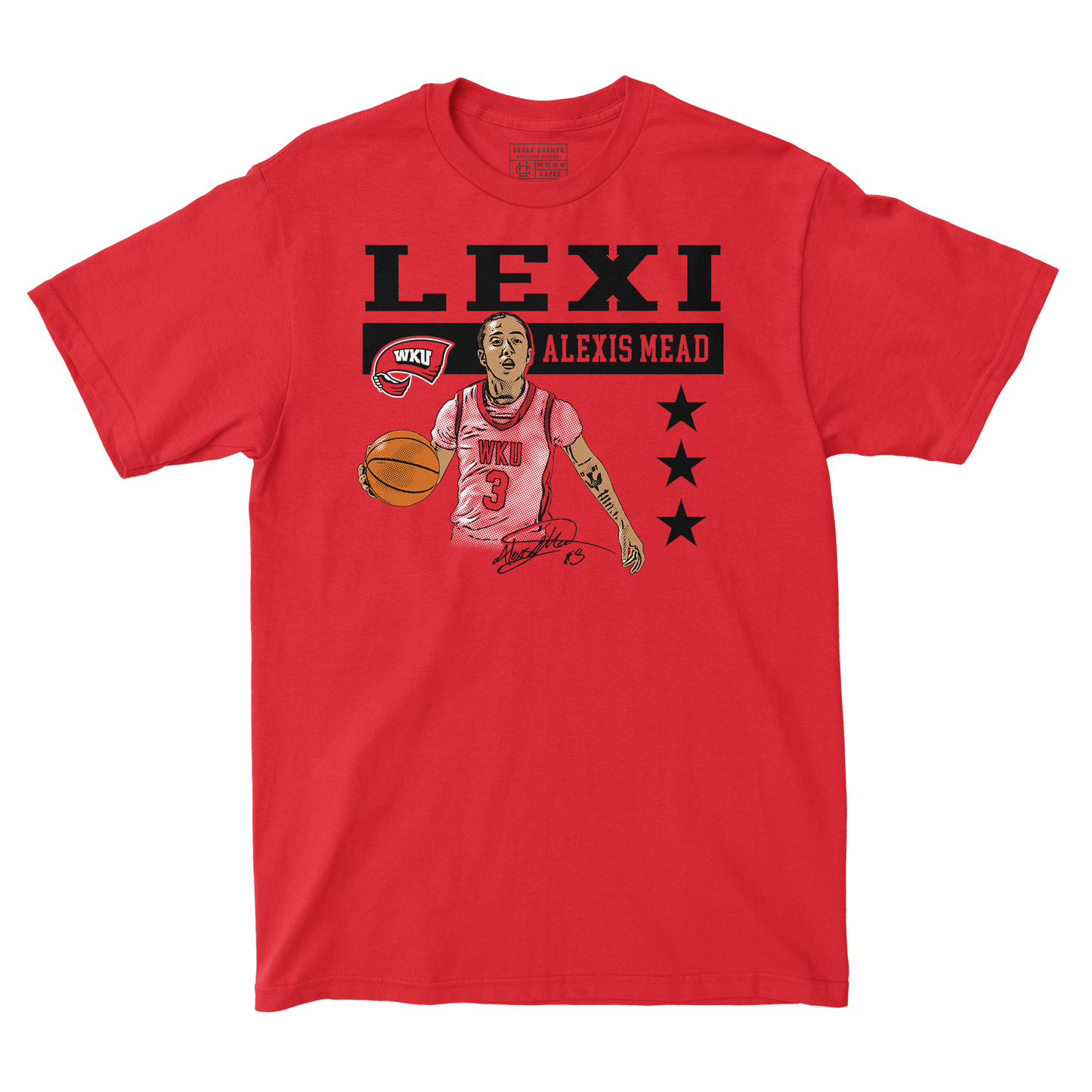 EXCLUSIVE RELEASE: Alexis Mead Illustrated Red Tee