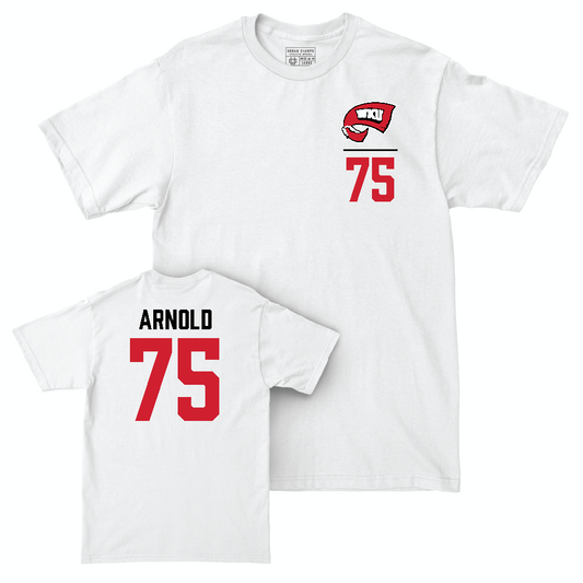 WKU Football White Logo Comfort Colors Tee  - Gabriel Arnold