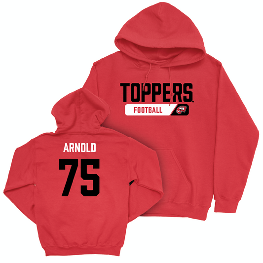 WKU Football Red Staple Hoodie  - Gabriel Arnold