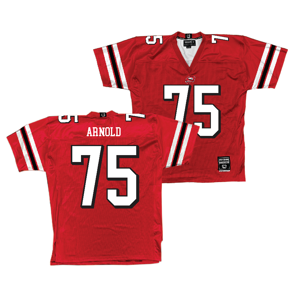 Red WKU Football Jersey  - Gabriel Arnold