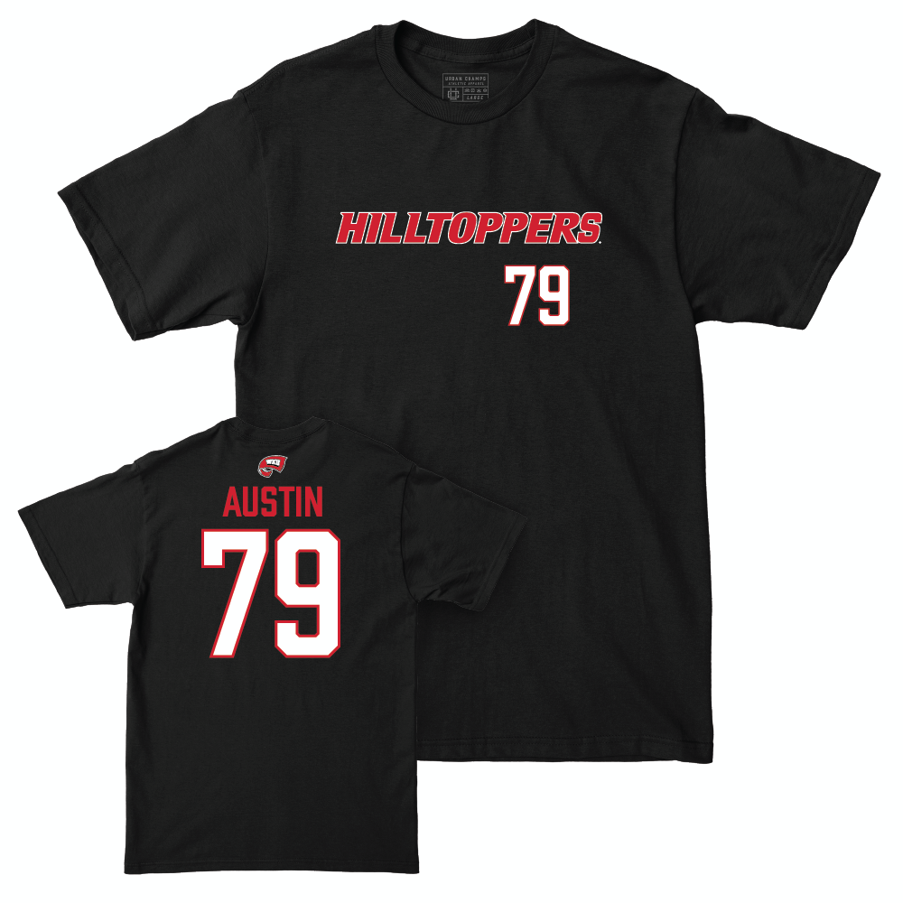 WKU Football Black Hilltoppers Tee   - Blake Austin