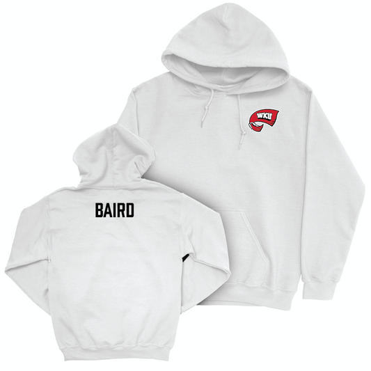 WKU Women's Dancing White Logo Hoodie  - Anna Baird