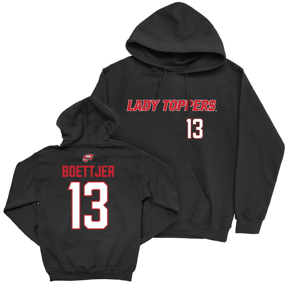 WKU Women's Basketball Black Lady Toppers Hoodie  - Tatum Boettjer