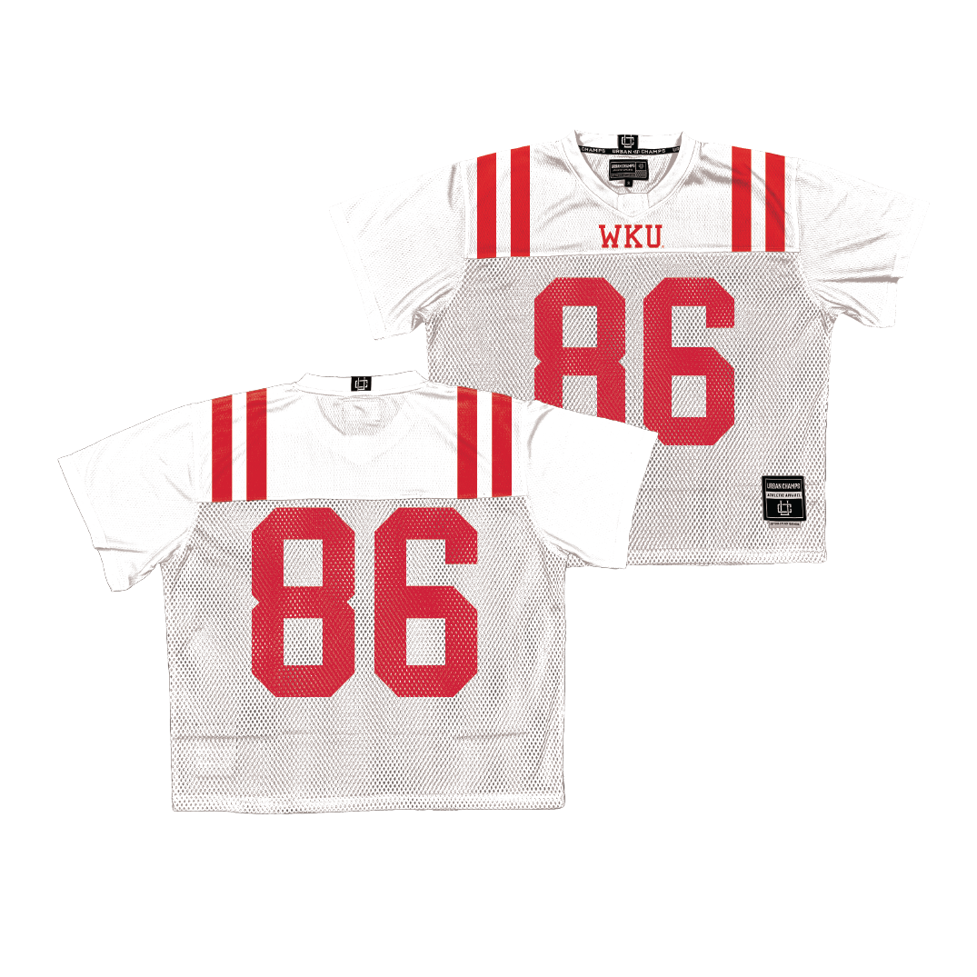 WKU Throwback Football Jersey - Trevor Borland | #86