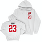 WKU Softball White Logo Hoodie - Anniston Bray | #23