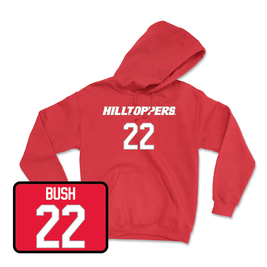 Red Softball Hilltoppers Player Hoodie - Jessica Bush
