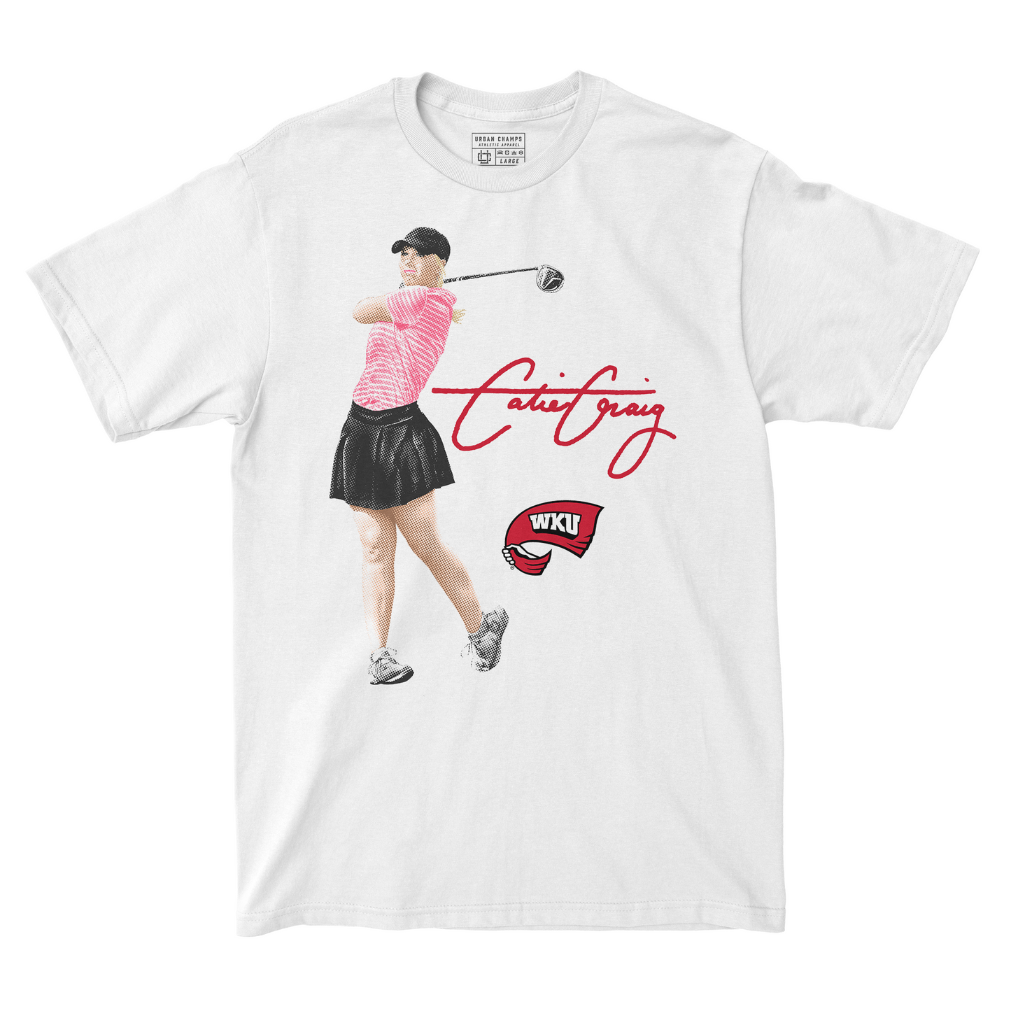 EXCLUSIVE RELEASE - Catie Craig Portrait White Tee