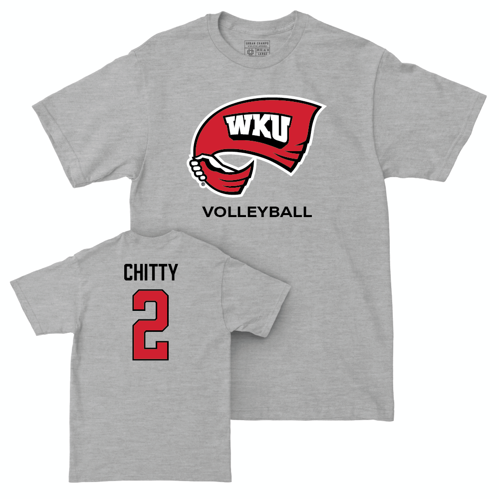 WKU Women's Volleyball Sport Grey Classic Tee  - Madyson Chitty