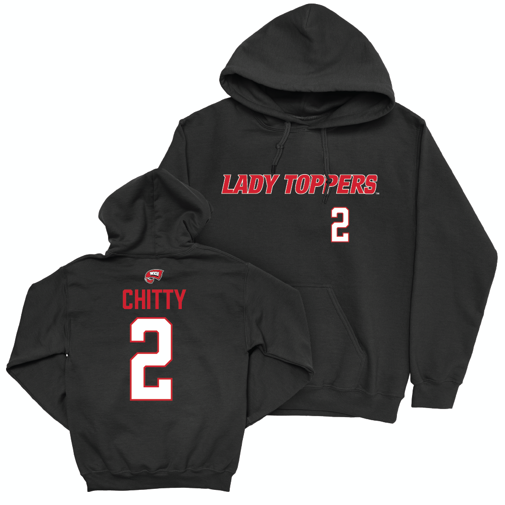 WKU Women's Volleyball Black Lady Toppers Hoodie  - Madyson Chitty