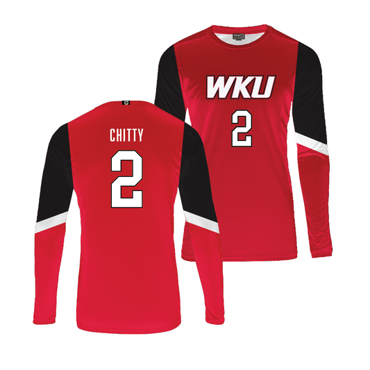 WKU Women's Volleyball Red Jersey  - Madyson Chitty