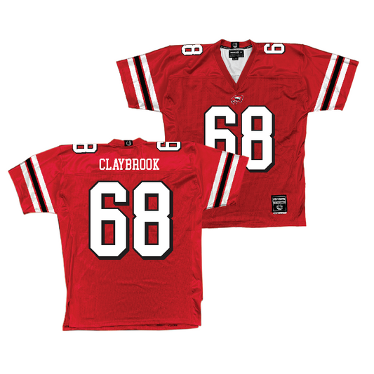 Red WKU Football Jersey  - Gabe Claybrook