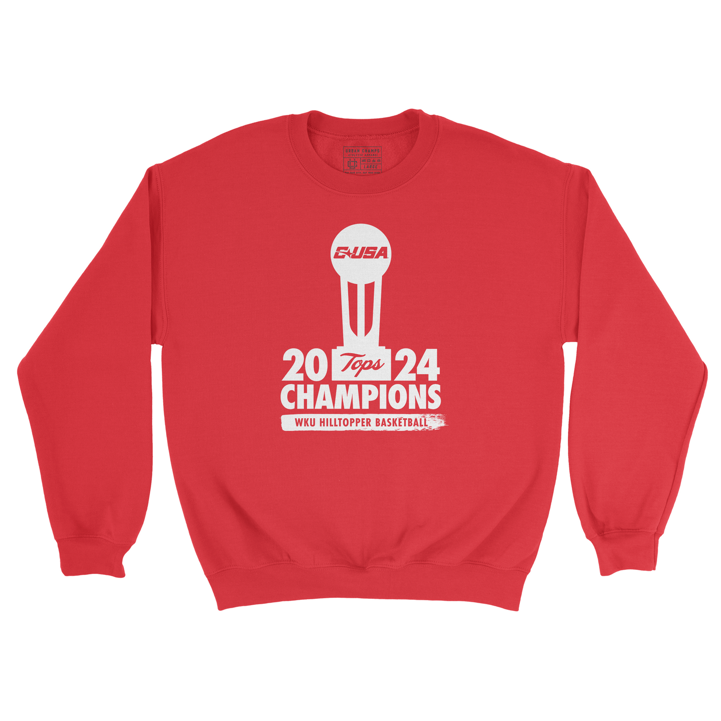 EXCLUSIVE RELEASE: WKU Men’s Basketball Celebration Red Crew