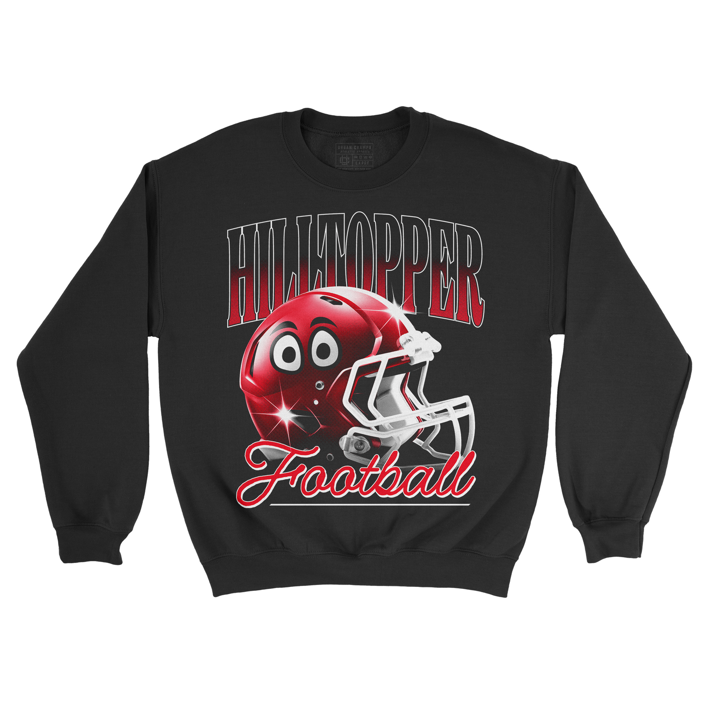 EXCLUSIVE RELEASE: Big Red Helmet Black Crew