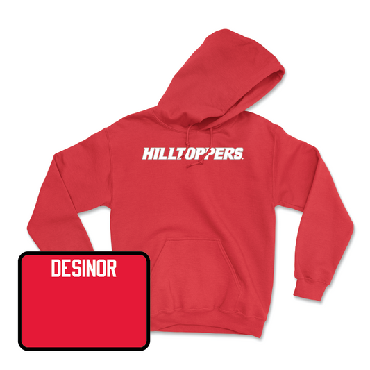 Red Track & Field Hilltoppers Player Hoodie  - Brunel Desinor