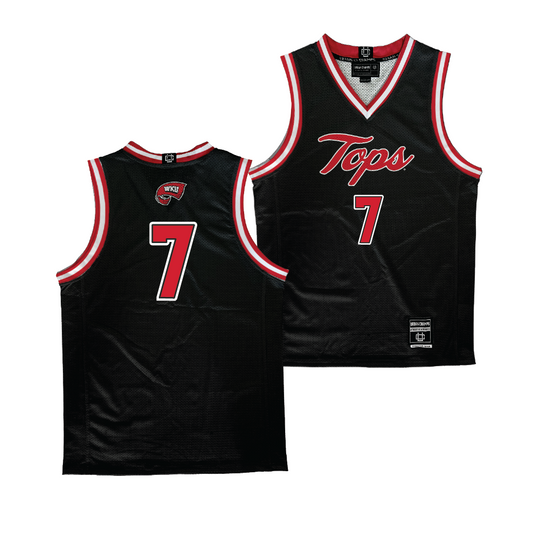 WKU Men's Basketball Black Jersey - Fallou Diagne | #1