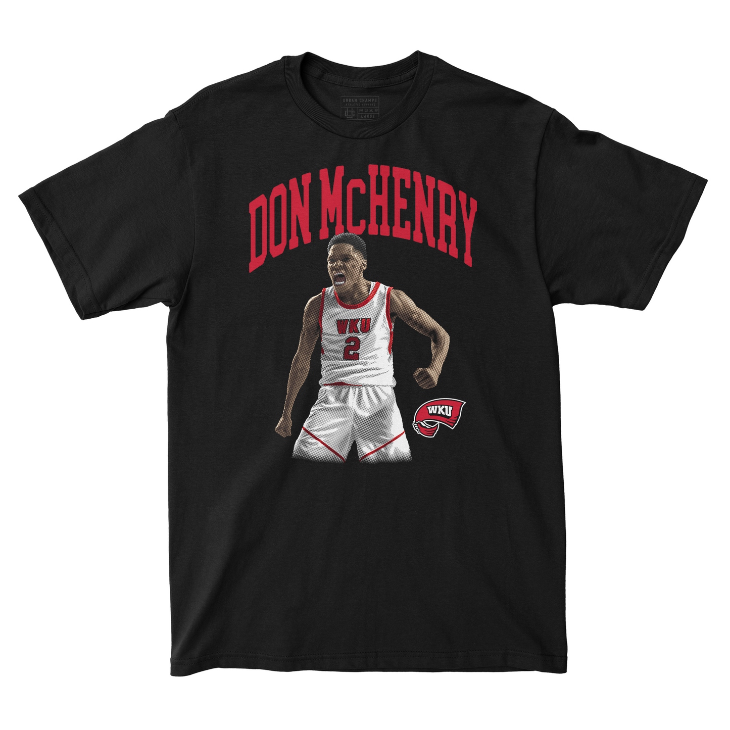 EXCLUSIVE RELEASE: Don McHenry Portrait Black Tee