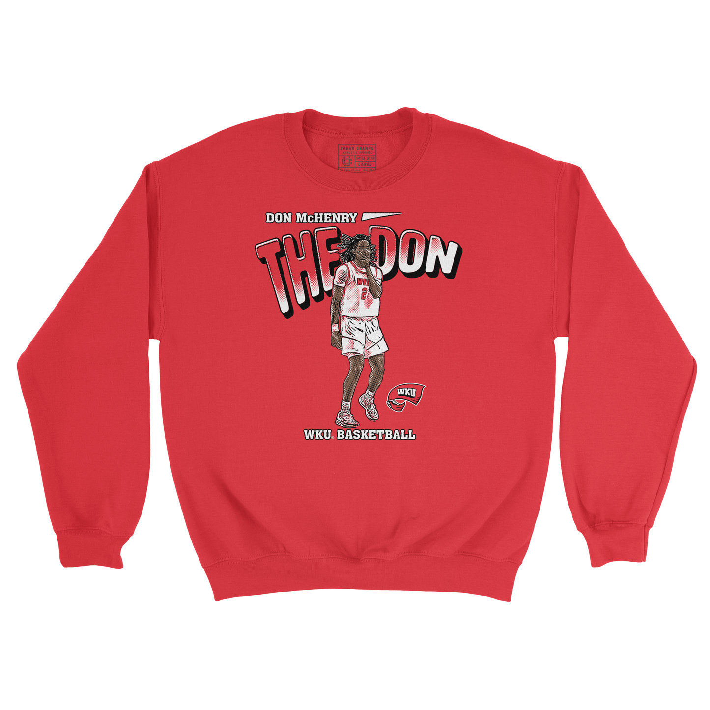 EXCLUSIVE RELEASE - Don McHenry Illustrated Crew in Red