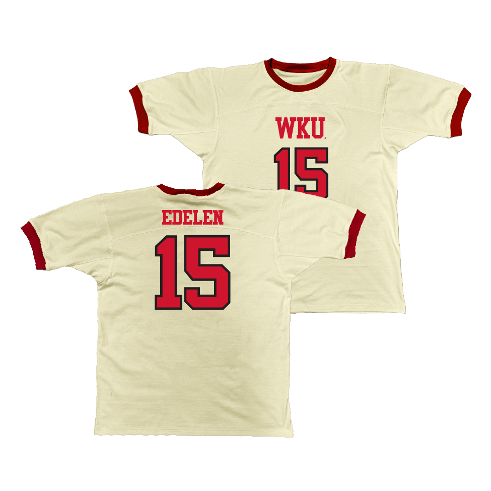 WKU Retro Ringer Tee - Jack Edelen | #15