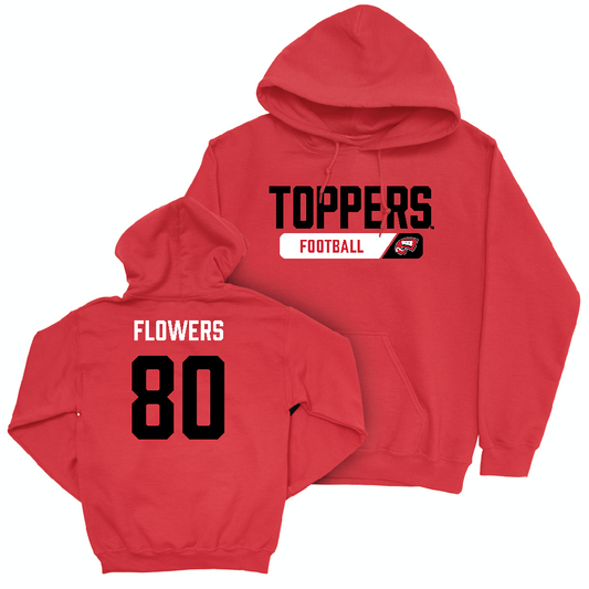 WKU Football Red Staple Hoodie  - Cameron Flowers