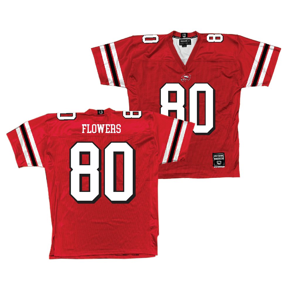 Red WKU Football Jersey  - Cameron Flowers