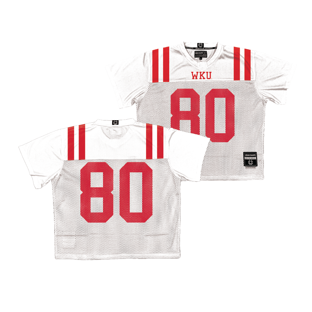 WKU Throwback Football Jersey - Cameron Flowers  | #80