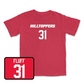 Red Men's Basketball Hilltoppers Player Tee