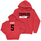 WKU Football Red Sideline Hoodie - Kylan Guidry | #5