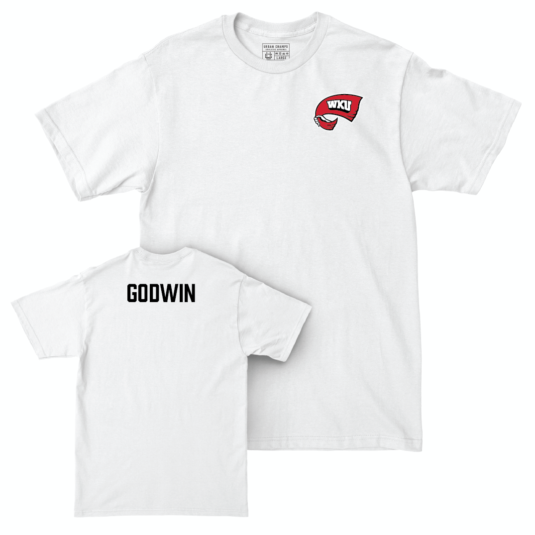 WKU Spirit White Logo Comfort Colors Tee  - Lauren Godwin