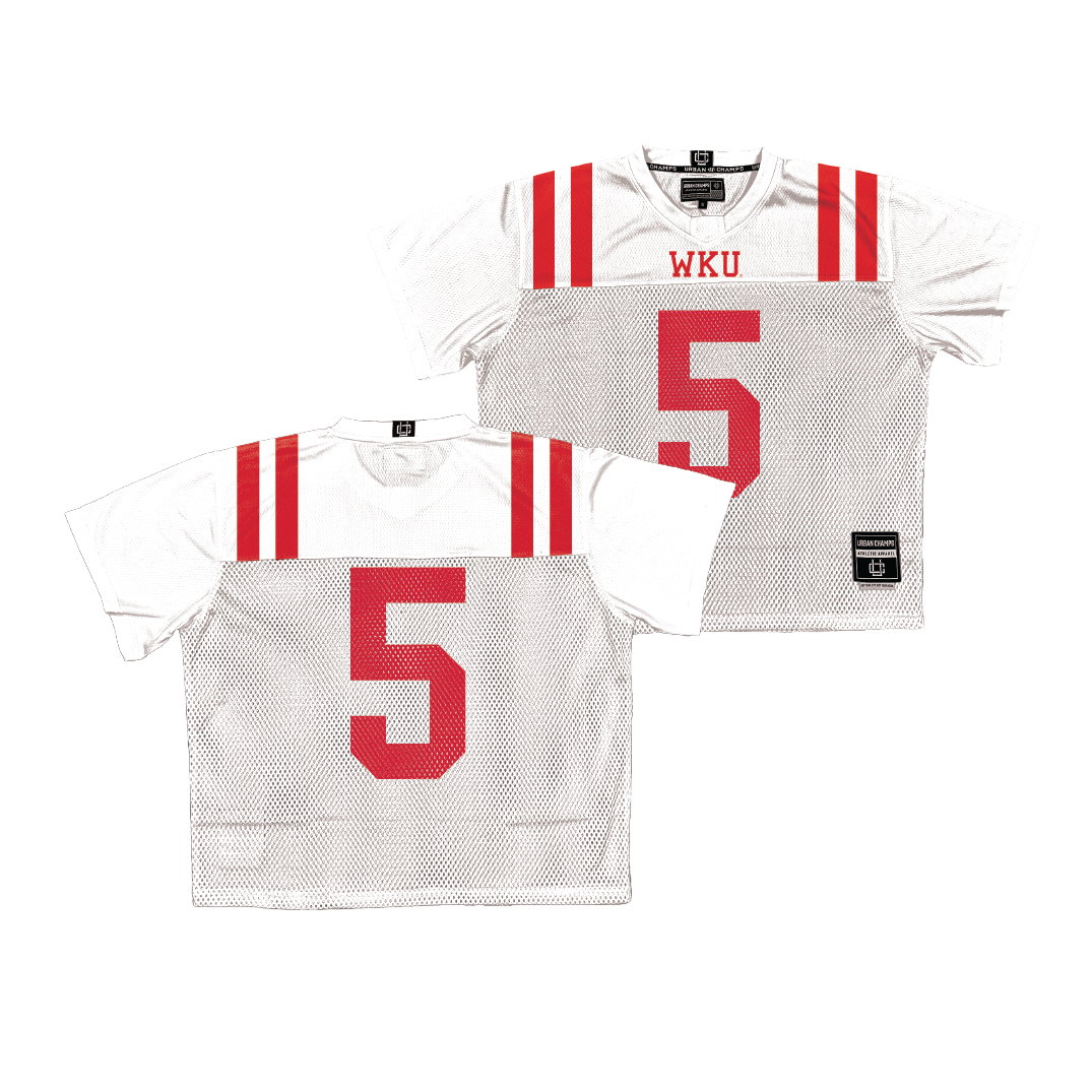 WKU Throwback Football Jersey - Kylan Guidry | #5