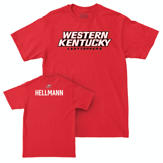 WKU Women's Dancing Red Sideline Tee  - Lauren Hellmann