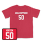Red Football Hilltoppers Player Tee - Wesley Horton