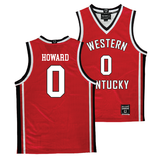 WKU Men's Red Basketball Jersey  - Rodney Howard