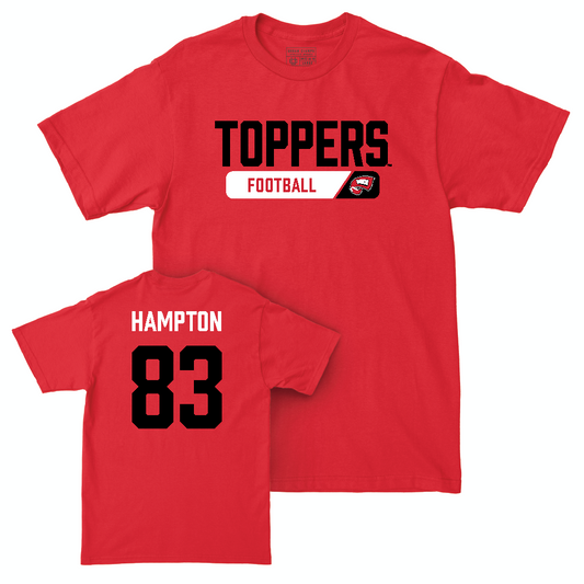 WKU Football Red Staple Tee  - Jaylen Hampton