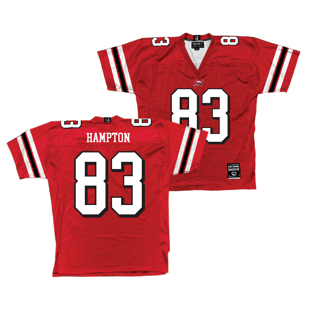 Red WKU Football Jersey  - Jaylen Hampton