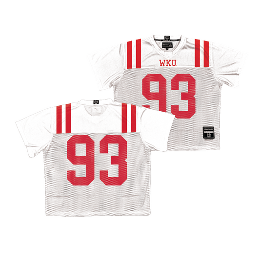 WKU Throwback Football Jersey - Jalen Hand | #93