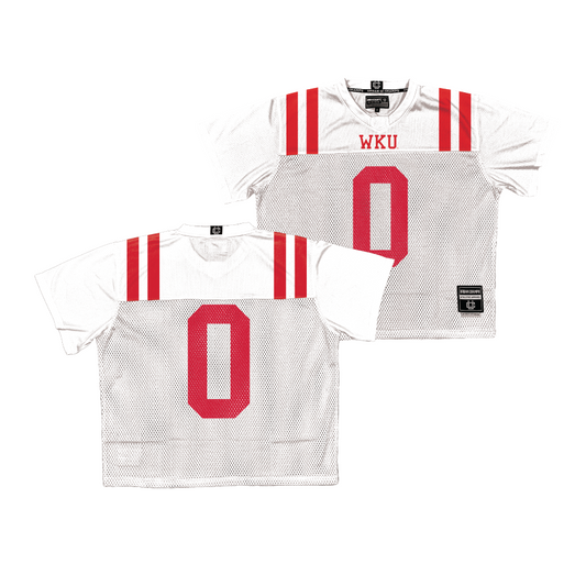 WKU Throwback Football Jersey - Kisean Johnson | #0