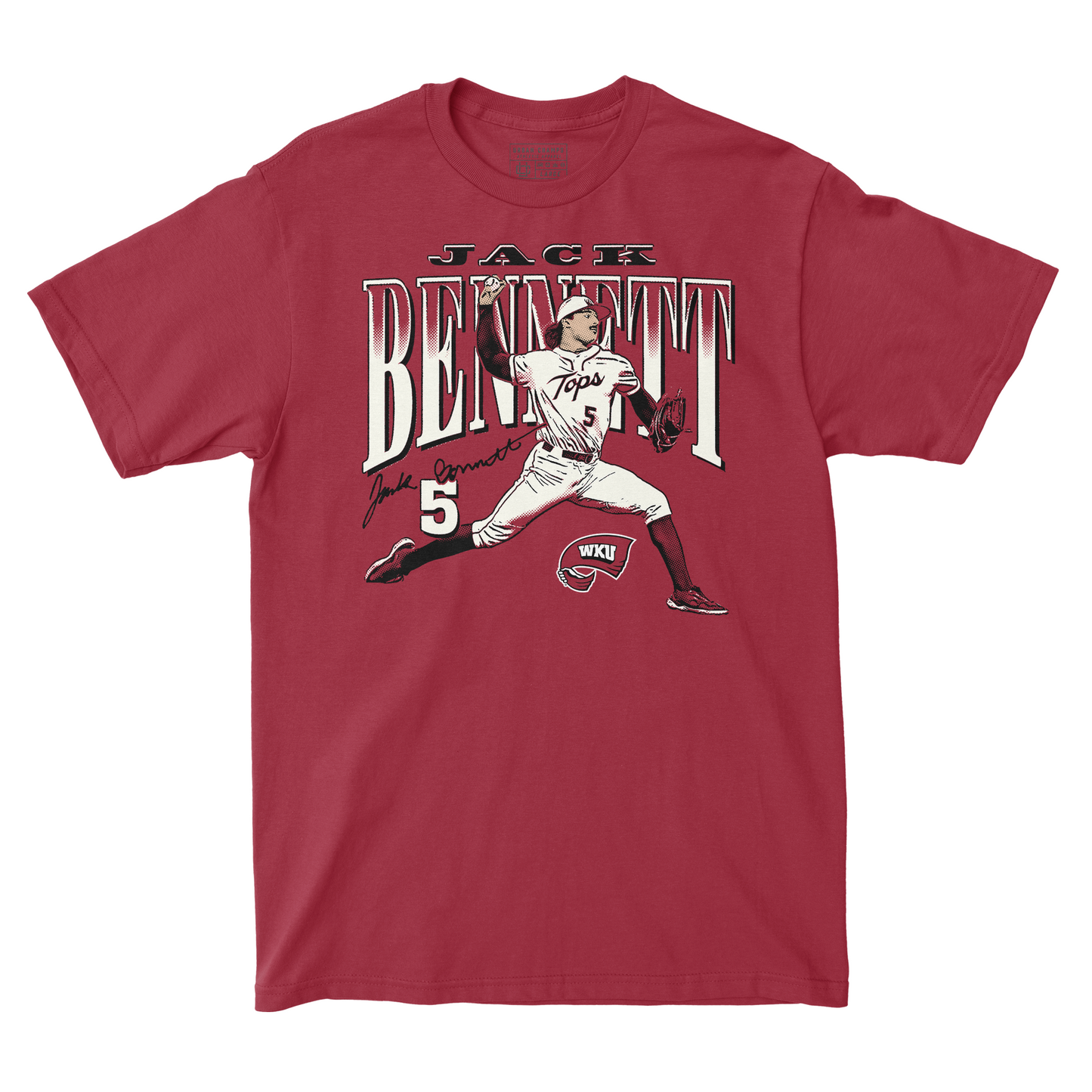 EXCLUSIVE RELEASE: Jack Bennett Illustrated Red Tee