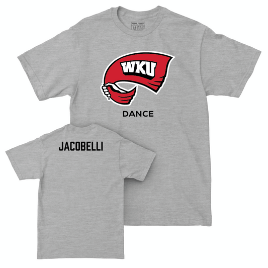 WKU Women's Dancing Sport Grey Classic Tee - Molly Jacobelli