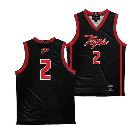 WKU Women's Basketball Black Jersey - Torri James