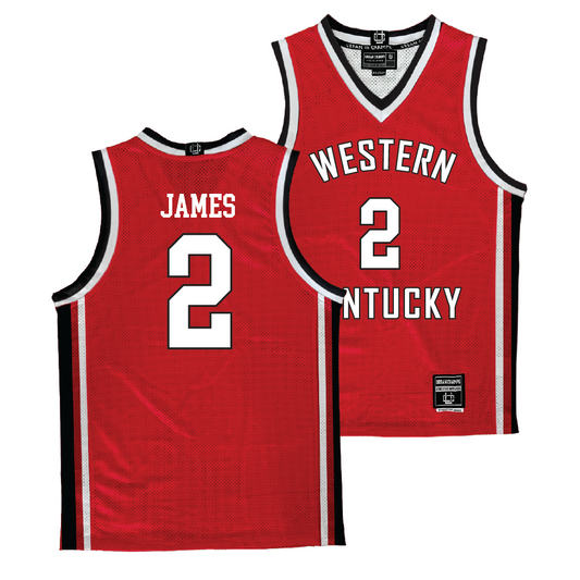 WKU Women's Red Basketball Jersey   - Torri James