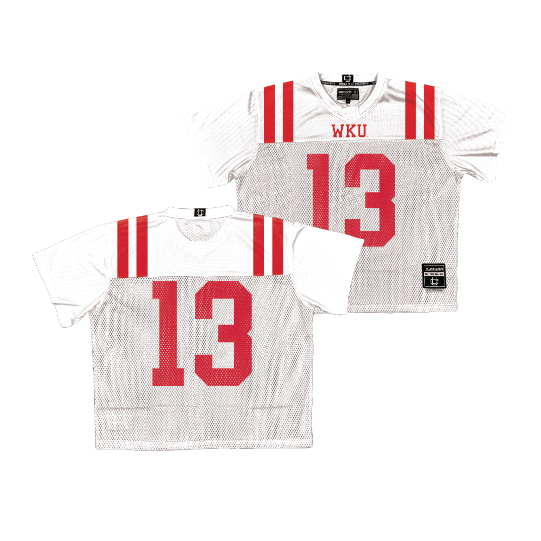 WKU Throwback Football Jersey - Kisean Johnson | #13