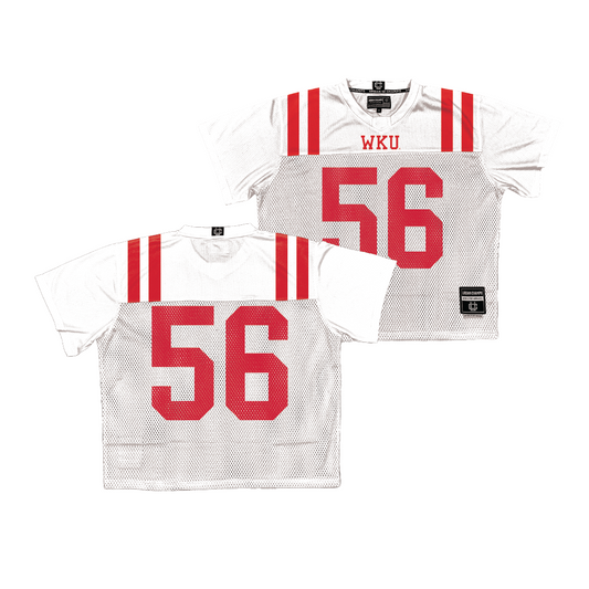 WKU Throwback Football Jersey - Leavy Johnson | #56