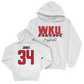 WKU Football White Big Red Signature Drop Hoodie  - Donovan Jones