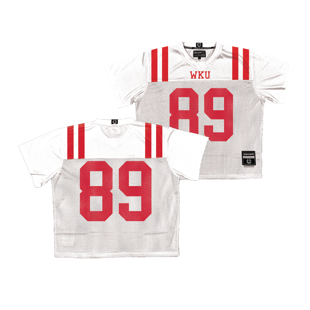 WKU Throwback Football Jersey - CJ Kiss | #89