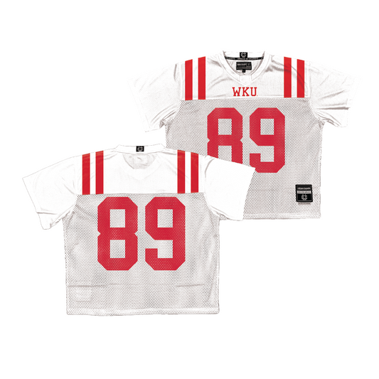 WKU Throwback Football Jersey - CJ Kiss | #89