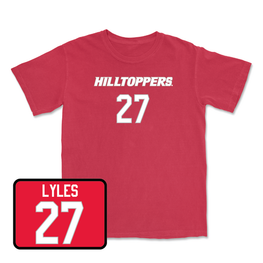 Red Baseball Hilltoppers Player Tee - Zach Lyles