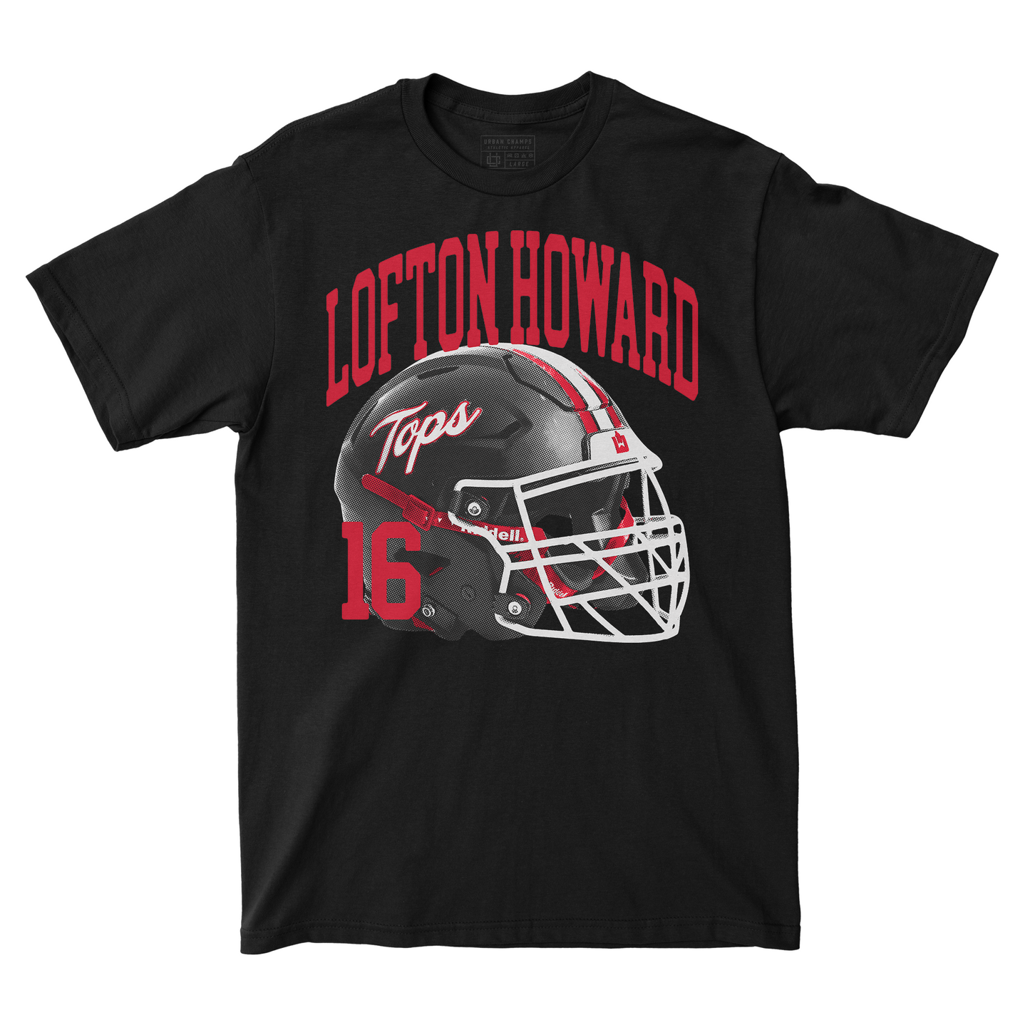 EXCLUSIVE RELEASE - Lofton Howard Helmet Black Tee