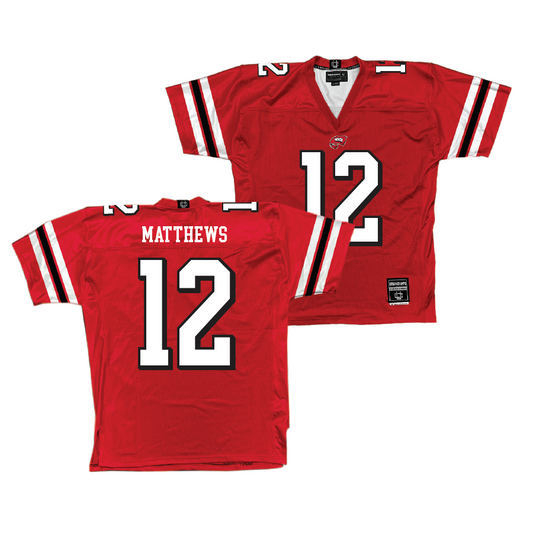 Red WKU Football Jersey   - Chandler Matthews