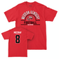 WKU Football Red Arch Tee - Deante McCray | #8