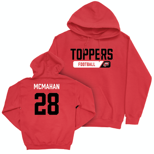 WKU Football Red Staple Hoodie  - Javon McMahan | #28